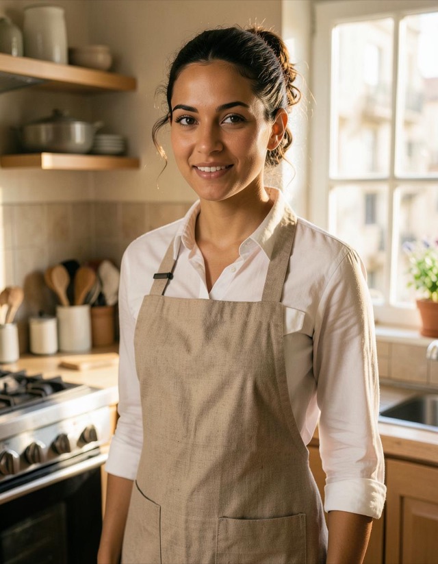 Portrait of Noor Haddad, Chef in Marseille, France